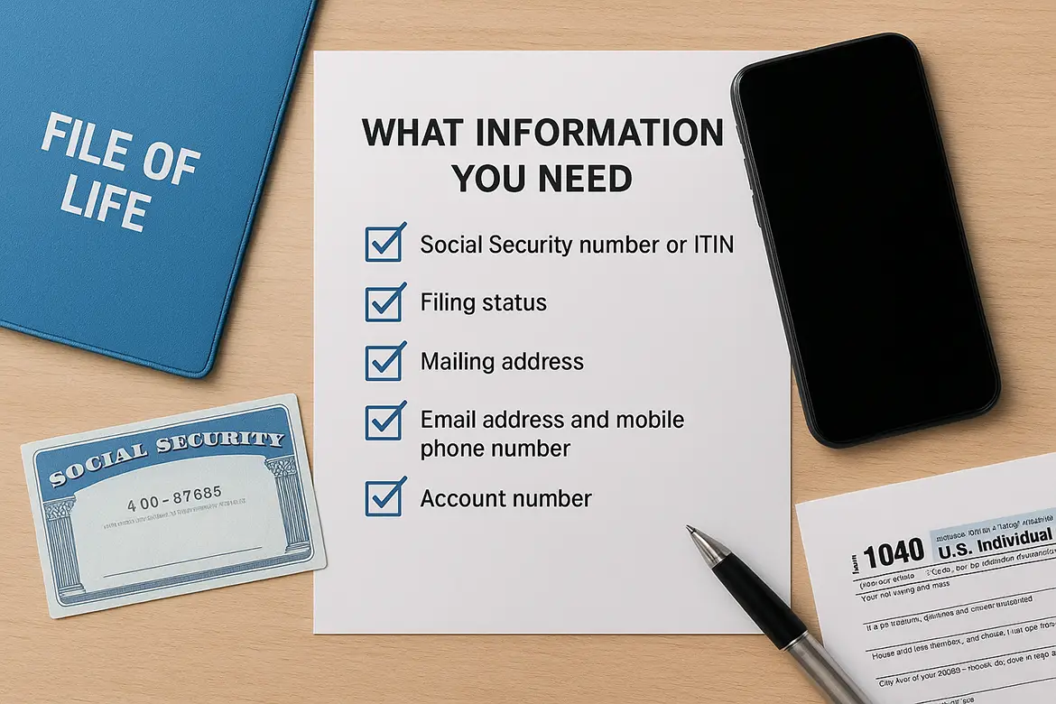 What information you need