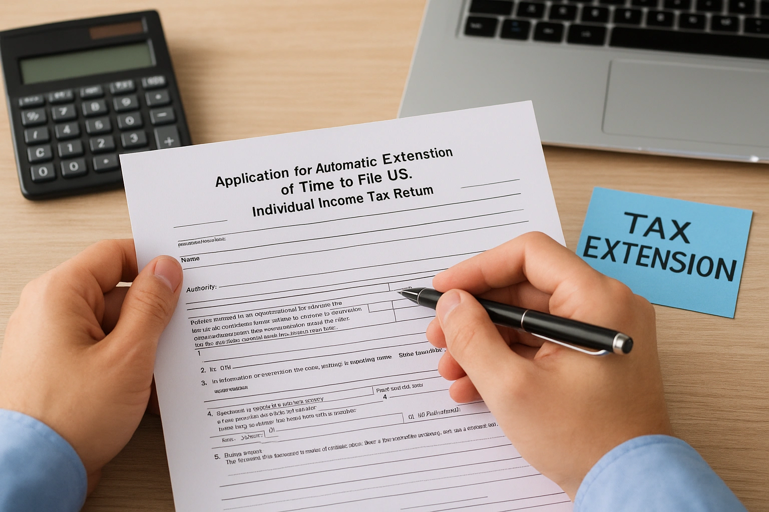 What is a tax extension and who automatically qualifies