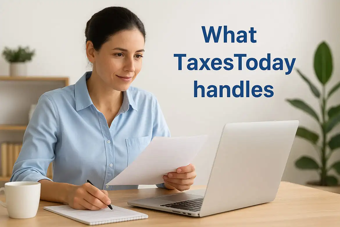 What TaxesToday handles