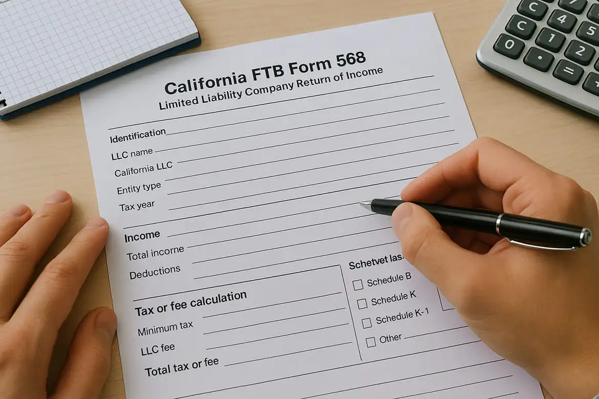 What the form actually reports