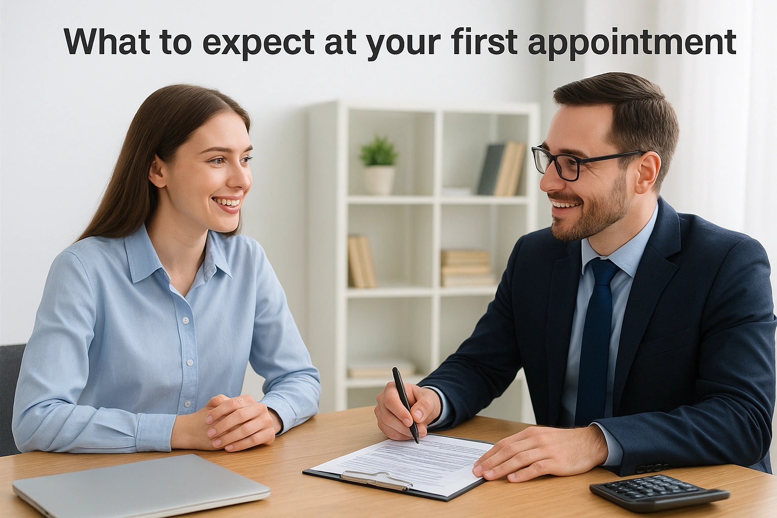 What to expect at your first appointment