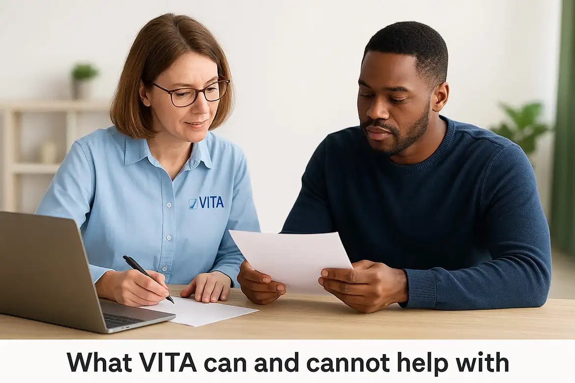 What VITA can and cannot help with