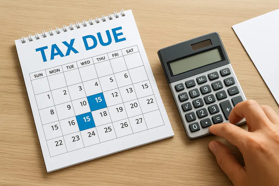 When estimated tax payments are due