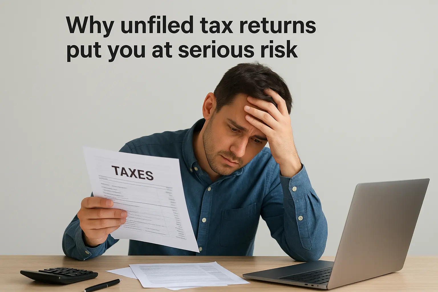 Why unfiled tax returns put you at serious risk